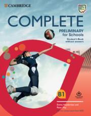 COMPLETE PET FOR SCHOOLS ST/BK WO/ANSWERS (+ONLINE) REVISED 2020