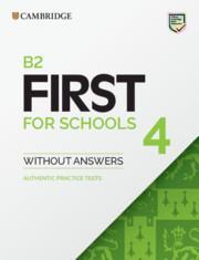 FIRST FCE FOR SCHOOLS 4 ST/BK