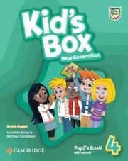 KID'S BOX NEW GENERATION LEVEL 4 ST/BK (+EBOOK)