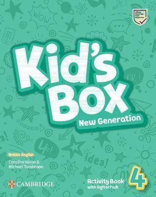 KID'S BOX NEW GENERATION LEVEL 4 WKBK (+DIGITAL PACK)