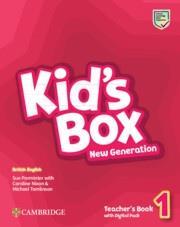 KID'S BOX NEW GENERATION LEVEL 1 TCHR'S (+DIGITAL PACK)