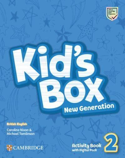 KID'S BOX NEW GENERATION LEVEL 2 WKBK (+DIGITAL PACK)