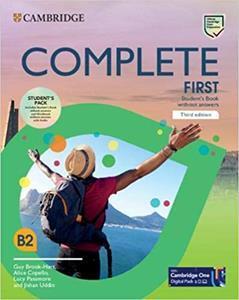 COMPLETE FIRST FCE 3RD EDITION ST/BK PACK (+ST/BK+ONLINE+WKBK+AUDIO) REVISED 2021