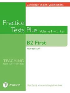 B2 FIRST PRACTICE TESTS PLUS VOLUME 1 W/ANSWERS (+ONLINE RESOURCES)