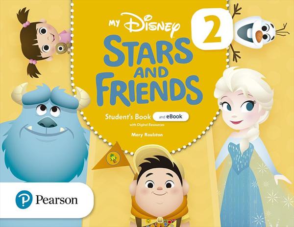 MY DISNEY STARS AND FRIENDS 2 ST/BK (+E-BOOK + ONLINE RESOURCES)