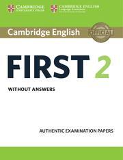 CAMBRIDGE FCE FIRST 2 PRACTICE TESTS