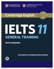 * IELTS 11 PRACTICE TESTS SELF STUDY PACK (BOOK+ANSWERS+ONLINE AUDIO) GENERAL EDITION