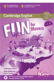 FUN FOR MOVERS TCHR'S 4TH ED (+CD) 2018