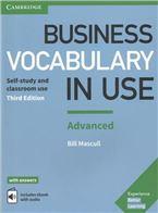 BUSINESS VOCABULARY IN USE ADVANCED W/ANSWERS (+EBOOK+AUDIO) 3RD ED.
