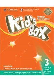 # 978-1-108-89554-5 #KID'S BOX 3 UPDATED 2ND WKBK (+ONLINE) 2017