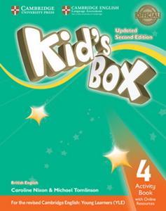 # 978-1-108-88997-1 #KID'S BOX 4 UPDATED 2ND WKBK (+ONLINE) 2017