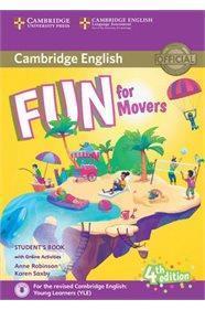 FUN FOR MOVERS ST/BK 4TH ED (+CD+ONLINE) 2018