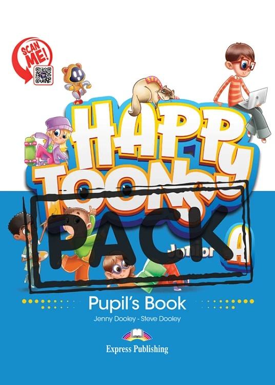HAPPYTOONS JUNIOR A ST/BK PACK (+DIGIBOOK APP +ALPHABET BOOK )
