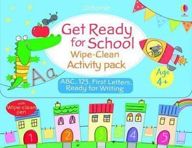 GET READY FOR SCHOOL : WIPE-CLEAN ACTIVITY PACK (4 BOOKS)