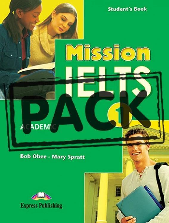MISSION IELTS 1 ACADEMIC ST/BK PACK