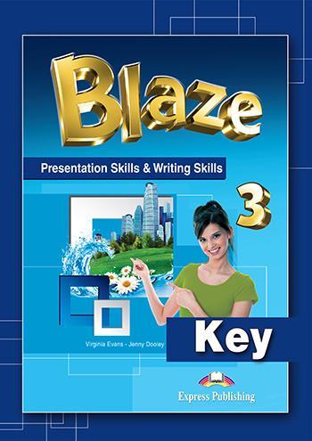 BLAZE 3 PRESENTATION & WRITING SKILLS TCHR'S KEY