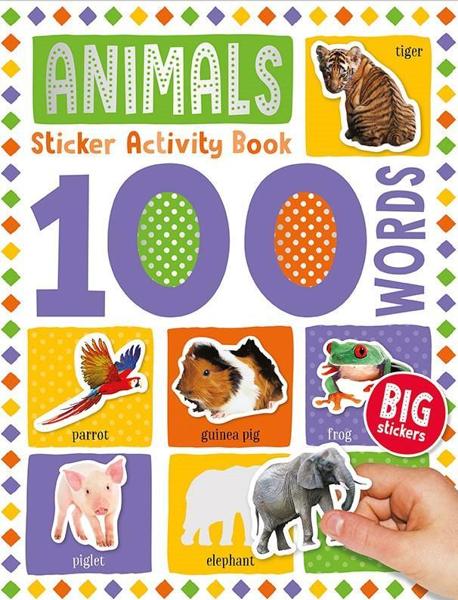 # 100 WORDS STICKER ACTIVITY - ANIMAL