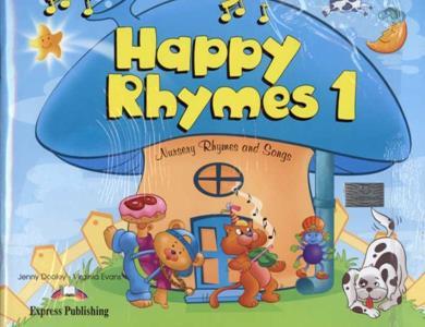 HAPPY RHYMES 1 ST/BK (+CD+DVD)