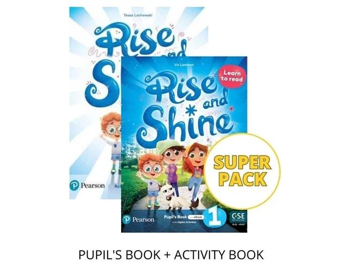 * RISE AND SHINE 1: LEARN TO READ SUPER PACK ( STBK + WKBK )