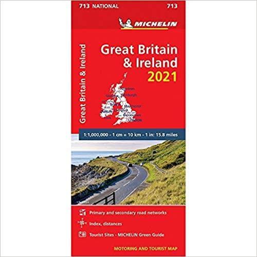 # 978-2-06-725546-3 # GREAT BRITAIN & IRELAND 2021 - MICHELIN NATIONAL MAP
