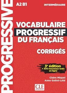 VOCABULAIRE PROGRESSIF INTERMEDIAIRE CORRIGES ΛΥΣΕΙΣ 3RD EDITION