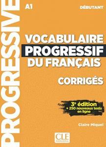 VOCABULAIRE PROGRESSIF DEBUTANT CORRIGES ΛΥΣΕΙΣ