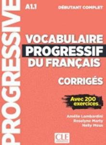 VOCABULAIRE PROGRESSIF DEBUTANT COMPLET CORRIGES ΛΥΣΕΙΣ