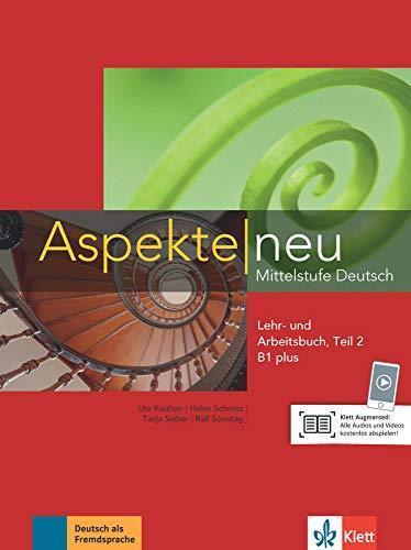 * ASPEKTE NEU IN HALBBANDEN B1+ TEIL 2 KURS&ARBEITSBUCH (+CD)