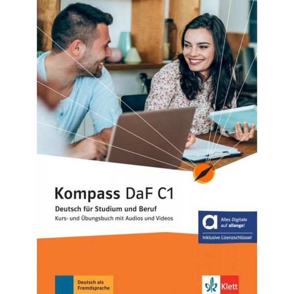 KOMPASS DAF C1 KURS - UND ÜBUNGSBUCH (+HYBRIDE)