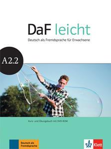 DAF LEICHT A2.2 KURSBUCH UND UBUNGSBUCH (+DVD)