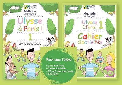 ULYSSE A PARIS 1 PACK (LIVRE D'ELEVE+CAHIER D'ACTIVITES)