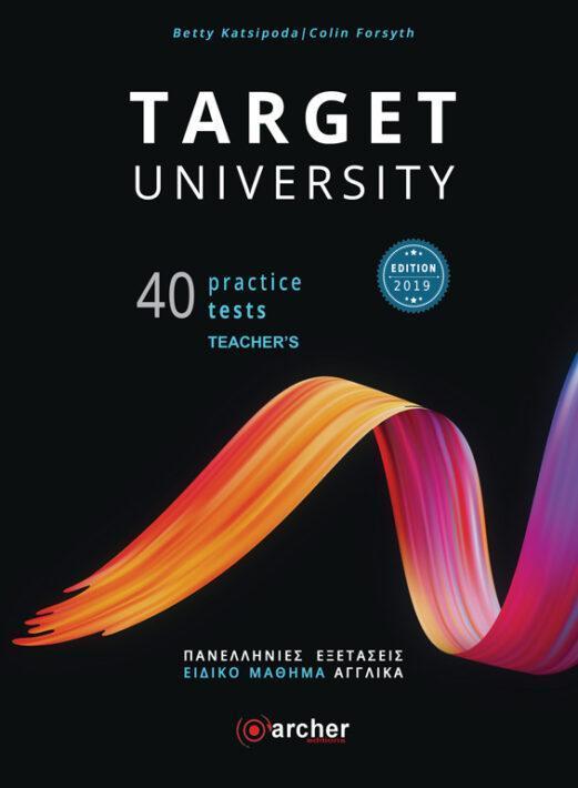 TARGET UNIVERSITY 40 PRACTICE TESTS TEACHER'S BOOK