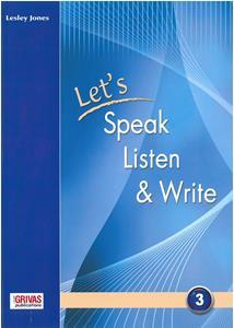 LET'S SPEAK LISTEN & WRITE 3 ST/BK