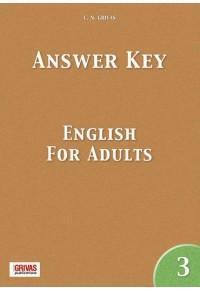 * ENGLISH FOR ADULTS 3 ANSWER KEY