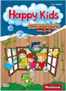 HAPPY KIDS JUNIOR A & B WKBK (+WORDS & GRAMMAR)