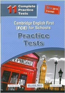 FCE FOR SCHOOLS 11 PRACTICE TESTS 2015 TCHR'S