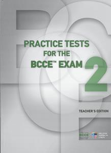 BCCE PRACTICE TESTS 2 TCHR'S (+3CDs)