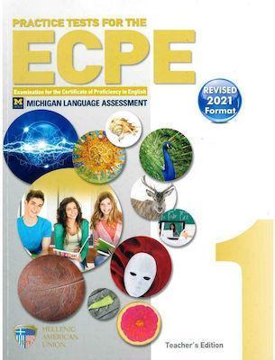 ECPE PRACTICE EXAMINATIONS BOOK 1 TEACHER'S BOOK (+CD) REVISED 2021 FORMAT