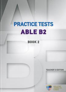 ABLE B2 PRACTICE TESTS 2 TCHR'S (+CDs)