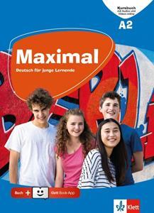 MAXIMAL A2 KURSBUCH (+AUDIO & VIDEO ONLINE+KLETT BOOK-APP)