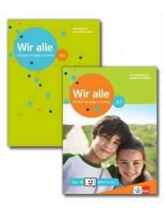 WIR ALLE A1 UBUNGS (+ ONLINE AUDIO + KLETT -BOOK APP)  UND TRAININGSHEFT (SET)