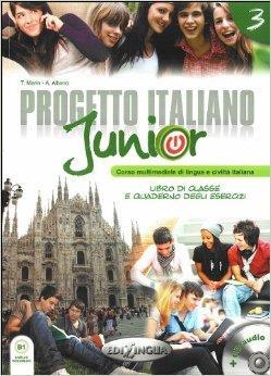 PROGETTO ITALIANO JUNIOR 3 STUDENTE ED ESERCIZI (+CD)