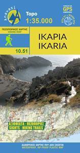 ΙΚΑΡΙΑ • ΠΕΖΟΠΟΡΙΚΟΣ ΧΑΡΤΗΣ 1:35.000