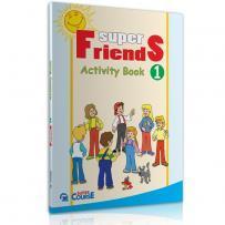 SUPER FRIENDS 1 WORKBOOK (+STICKERS)