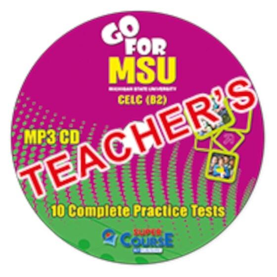 GO FOR MSU B2 10 PRACTICE TESTS CDs