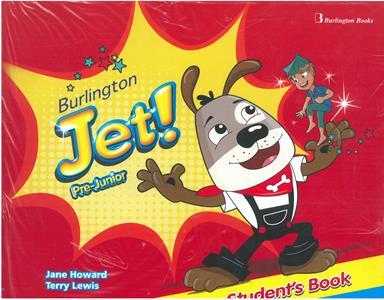 BURLINGTON JET!  PRE-JUNIOR ST/BK (+FIRST WORDS)