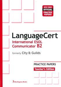 LANGUAGECERT B2 INTERNATIONAL ESOL COMMUNICATOR TCHR'S 2018