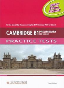 CAMBRIDGE B1 PET FOR SCHOOLS ST/BK 2020