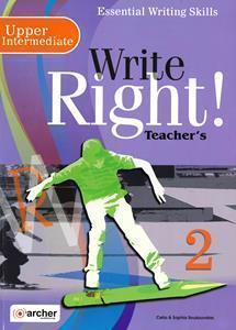 WRITE RIGHT! 2 TCHR'S 2019