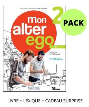 MON ALTER EGO 2 ELEVE PACK (+LEXIQUE + TEST DELF+ CADEAU SUPRISE)